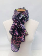 Load image into Gallery viewer, Lizard Embryo Silk Chiffon Scarf