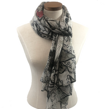 Load image into Gallery viewer, Backstreet Boys Silk Chiffon Scarf