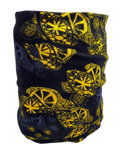 Load image into Gallery viewer, Lemon Blue and Black Neck Tube