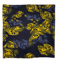 Load image into Gallery viewer, Lemon Blue and Black Neck Tube