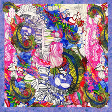 Load image into Gallery viewer, Lupin Cotton Silk Scarf