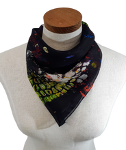 Load image into Gallery viewer, Mash Up Silk Chiffon Scarf