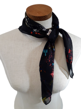 Load image into Gallery viewer, Mash Up Silk Chiffon Scarf