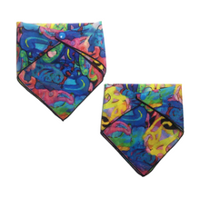 Charger l'image dans la galerie, French Curves Pet Kerchief Cotton Silk