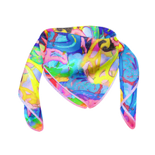 Load image into Gallery viewer, French Curves Silk Chiffon Scarf