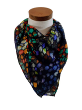 Load image into Gallery viewer, Fish Scales Cotton Silk Scarf