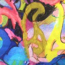 Load image into Gallery viewer, French Curves Silk Chiffon Scarf