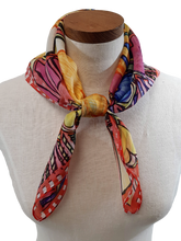 Load image into Gallery viewer, Girl Power Silk Chiffon Scarf