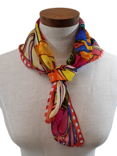 Load image into Gallery viewer, Girl Power Silk Chiffon Scarf