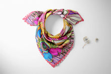 Load image into Gallery viewer, Girl Power Silk Chiffon Scarf