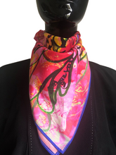 Load image into Gallery viewer, I Love You Cotton Silk Scarf