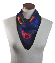 Charger l'image dans la galerie, Blue Lemons Cotton Silk Scarf